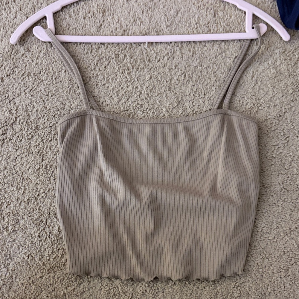Ardene Tan Ribbed Camisole